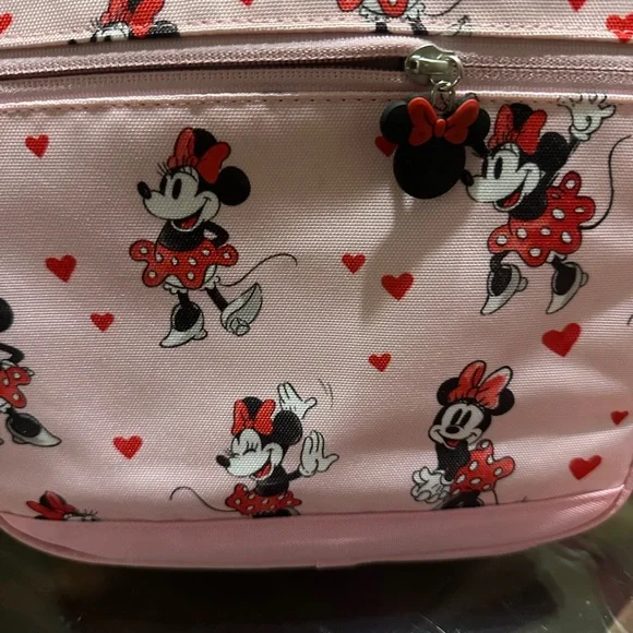 Minnie Mouse Kids cold pack lunch box - nwot never used. Pink & Red - Picture 2 of 5
